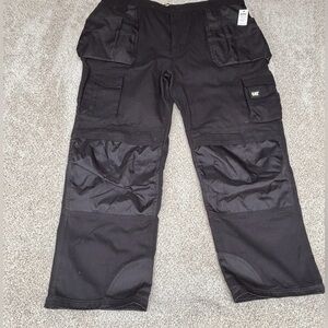 Cat Trademark Trouser Men's 42X30 Holster Pocket Waist Gripper Knee Pad Pocket